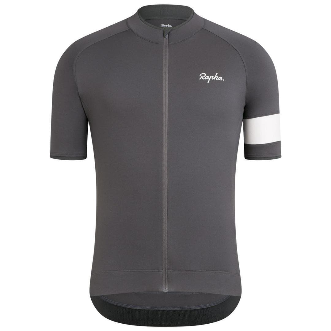 Rapha core jersey cheap carbon grey