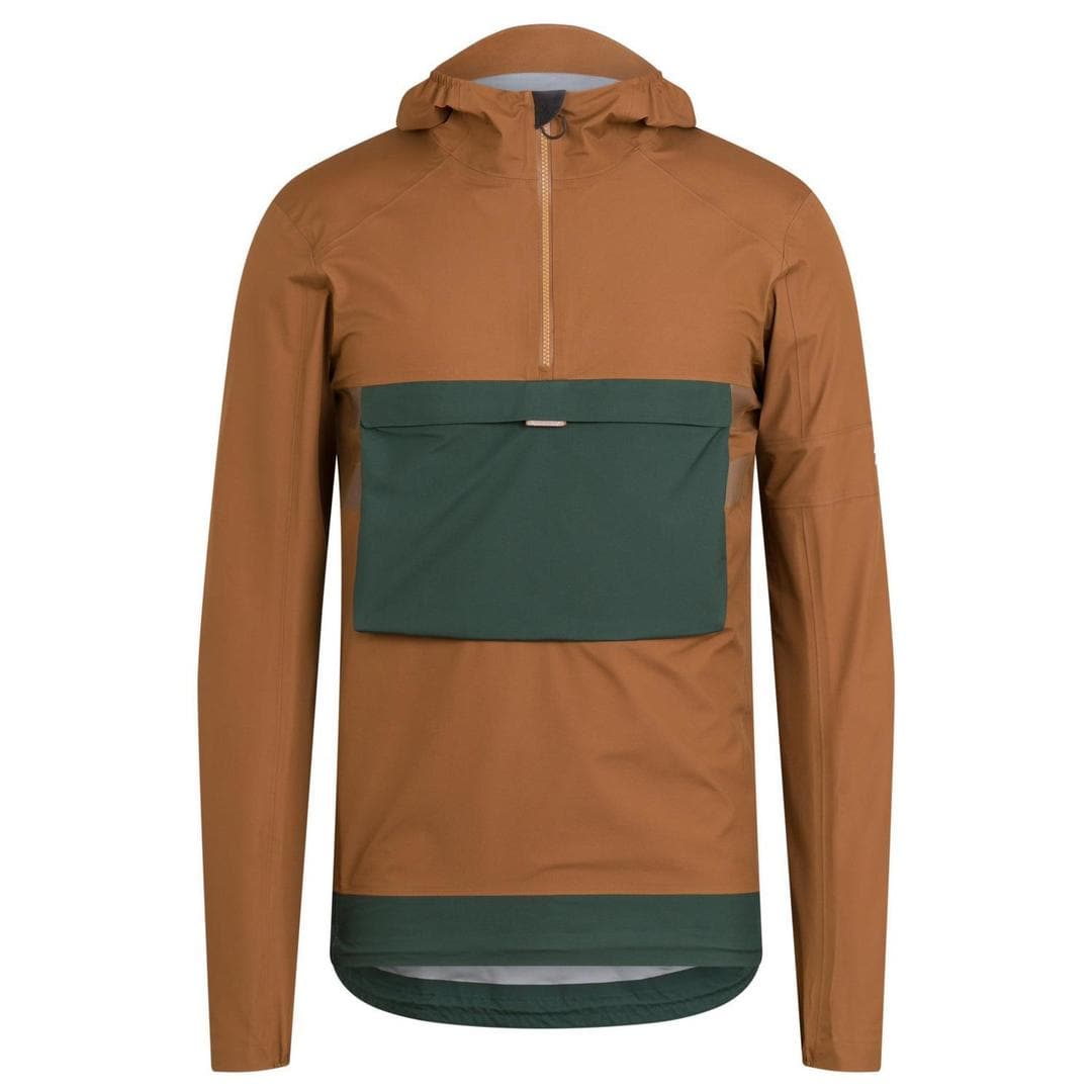 RAPHA Explore Hooded GORE TEX Pullover - Brown/Green – Velodrom CC