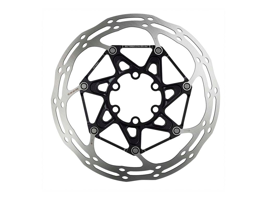 SRAM CenterLine Disc Brake Rotor 2P Rounded - Black-Chainrings-710845805554