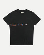 ERSTWHILE Tshirt Tête de la Course 90s - Faded Black-T-Shirts-7423439837819