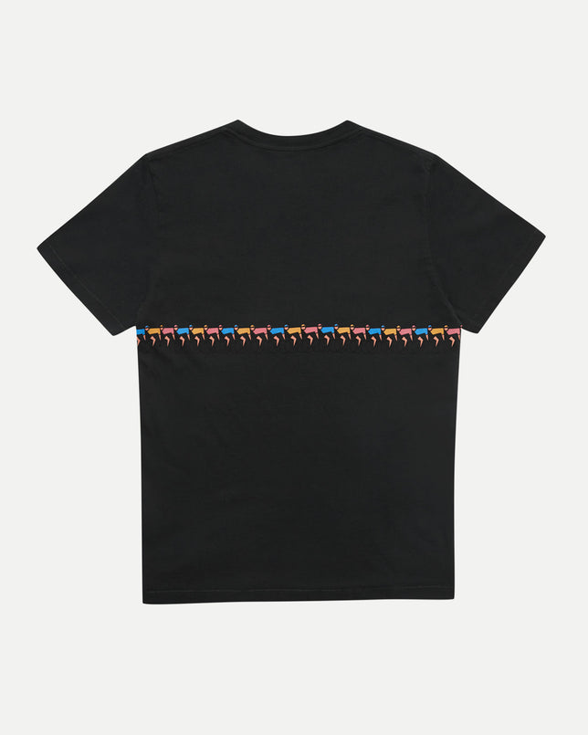 ERSTWHILE Tshirt Tête de la Course 90s - Faded Black-T-Shirts-