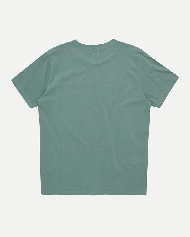 ERSTWHILE Tshirt Waaier - Pine Green-T-Shirts-