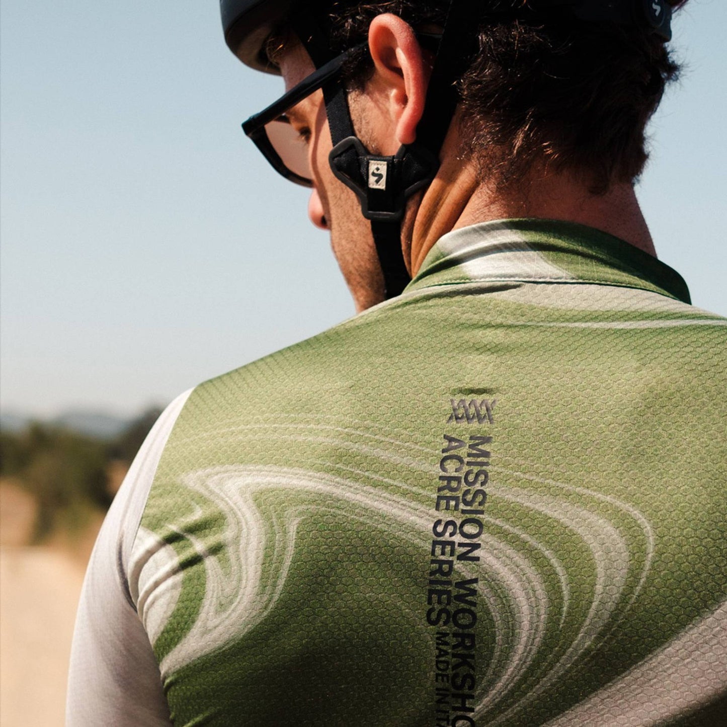 MISSION WORKSHOP Pro Jersey Flow - Gray/Olive-Jerseys-