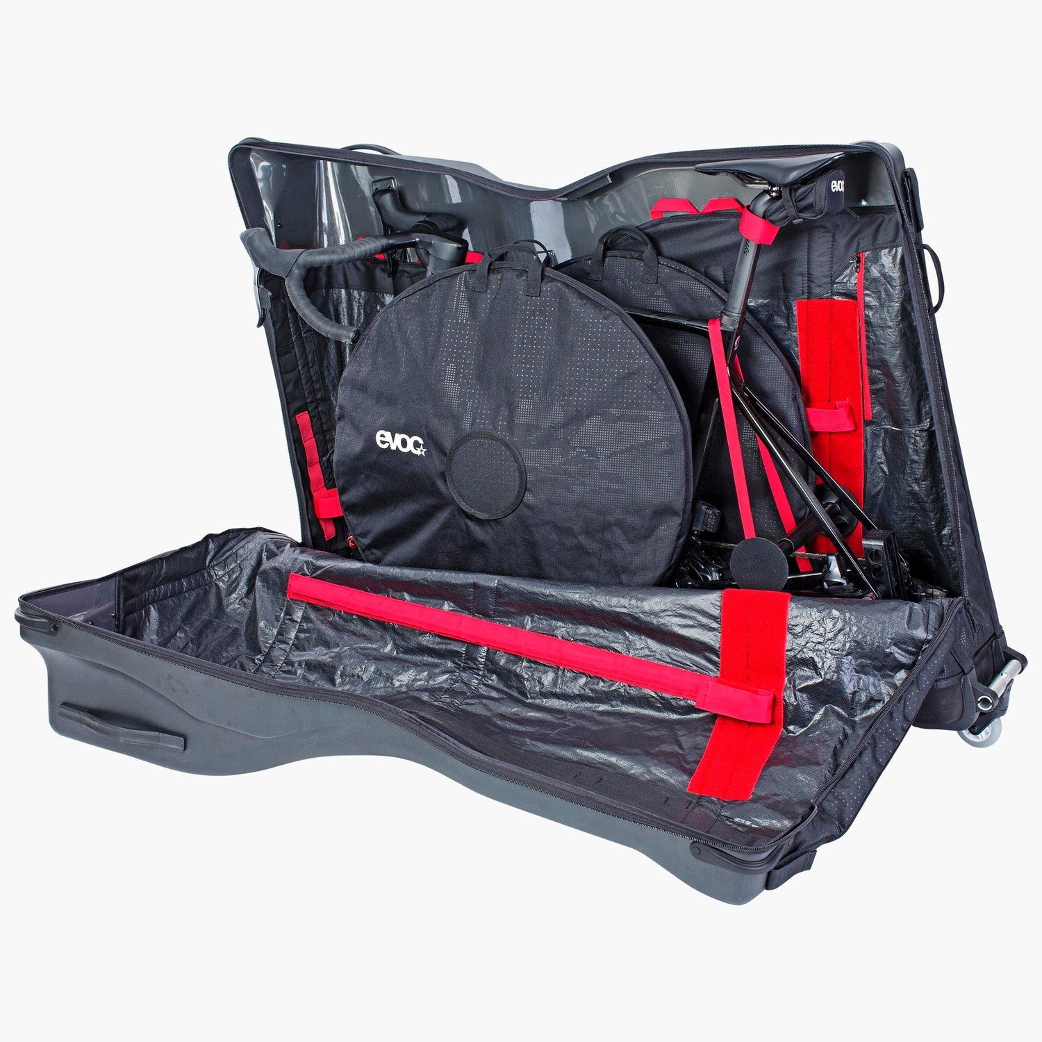 EVOC Road Bike Bag Pro 300L - Black-Bike Boxes-4250450726111