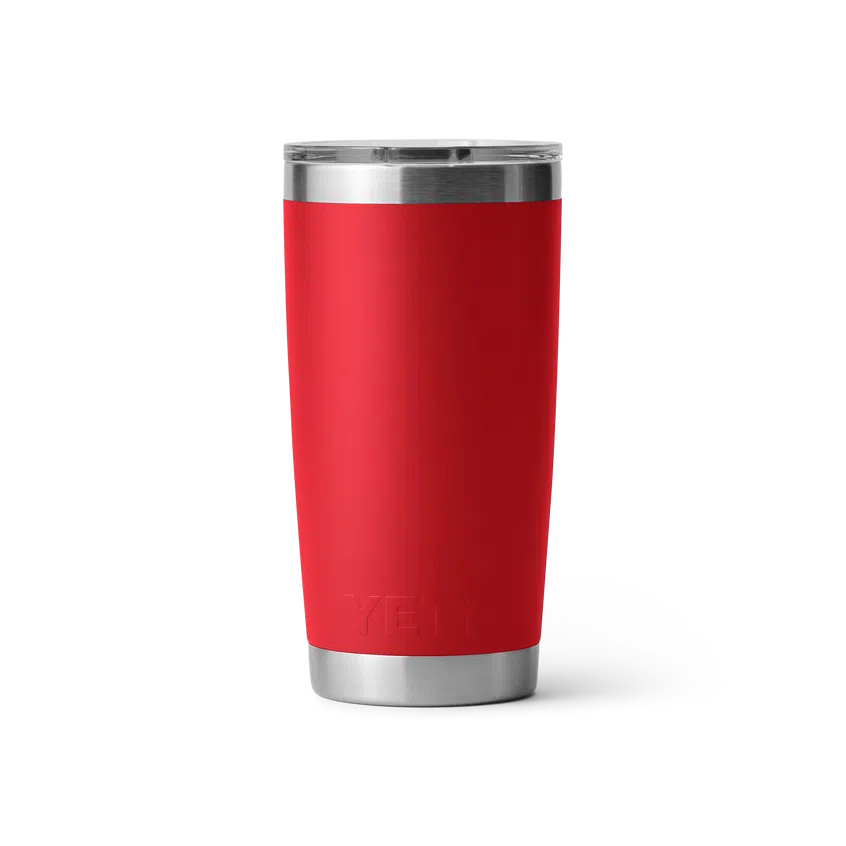 YETI Rambler 20 OZ 591 ML Tumbler - Red-Drinkware-888830232118