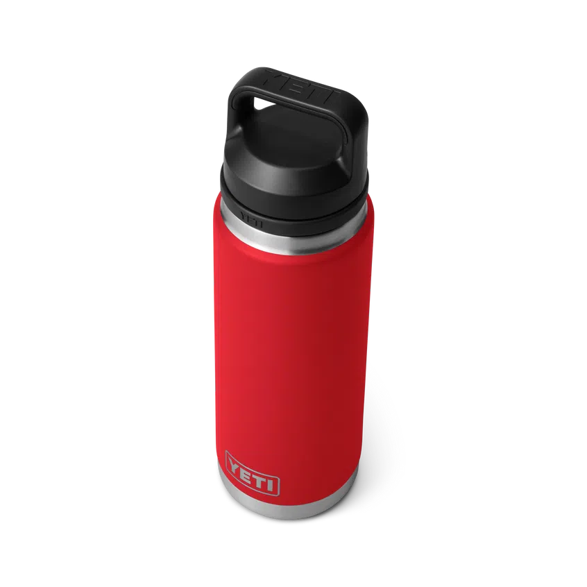 YETI Rambler 26 OZ 769 ML Bottle With Chug Cap - Red-Drinkware-888830232163