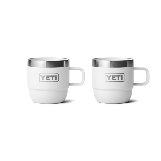 YETI Rambler 6 OZ 177 ML Tazas apilables - White