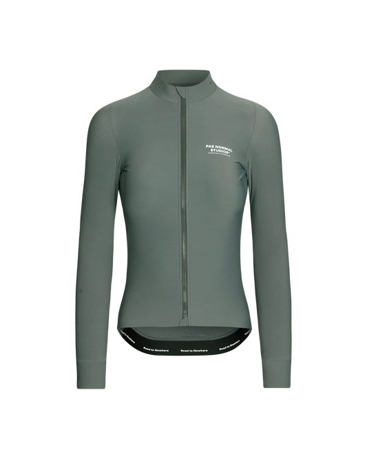 PAS NORMAL STUDIOS Mechanism Long Sleeve Women Jersey - Dark Moss