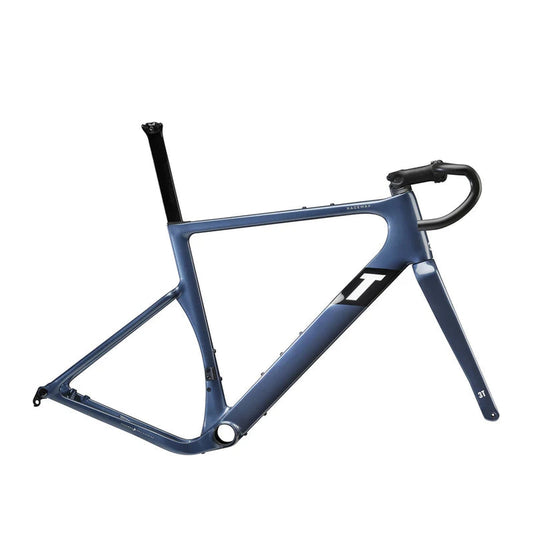 3T RACEMAX Integrale WPNT Gravel Frameset - Indaco