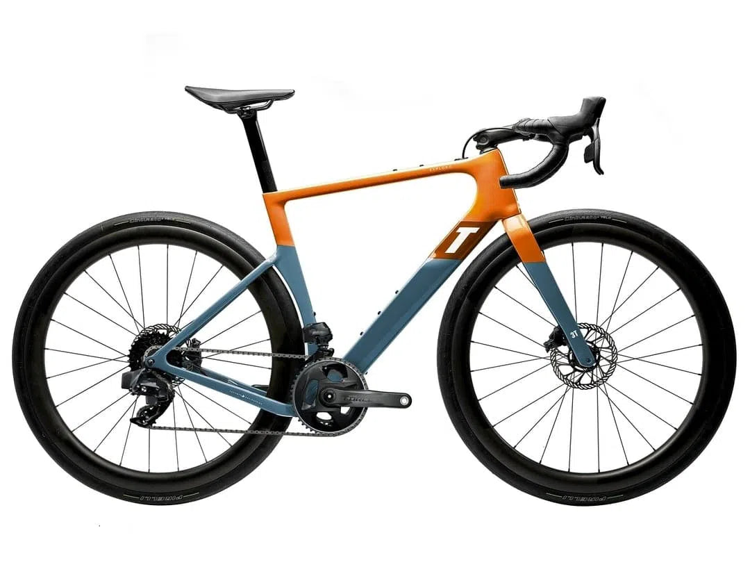 3T Complete Bike Exploro Race Sram Force AXS 2x - Orange / Grey