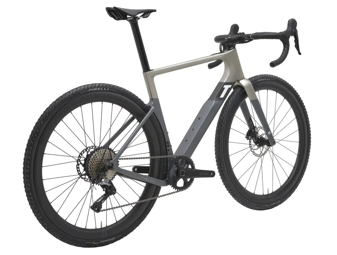 3T Exploro Racemax Boost Complete Bike Gravel Electric - Grey-Complete Gravel Bikes-