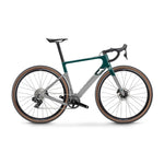 3T Exploro Racemax BOOST Sram Rival AXS XPLR 1x12 700c Gravel Ebike - Emerald/Grey-Complete Gravel Bikes-