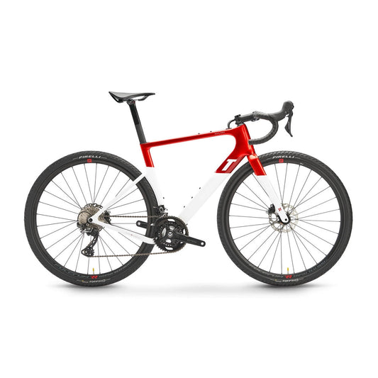 3T Exploro Racemax Shimano GRX 2x11 700C Gravel Bike - Red/White-Complete Gravel Bikes-