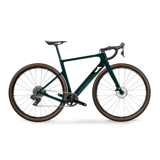 3T Exploro Ultra Complete Bike Gravel Sram Rival XPLR 1x12 700c - Racing Green-Complete Gravel Bikes-4895211840004