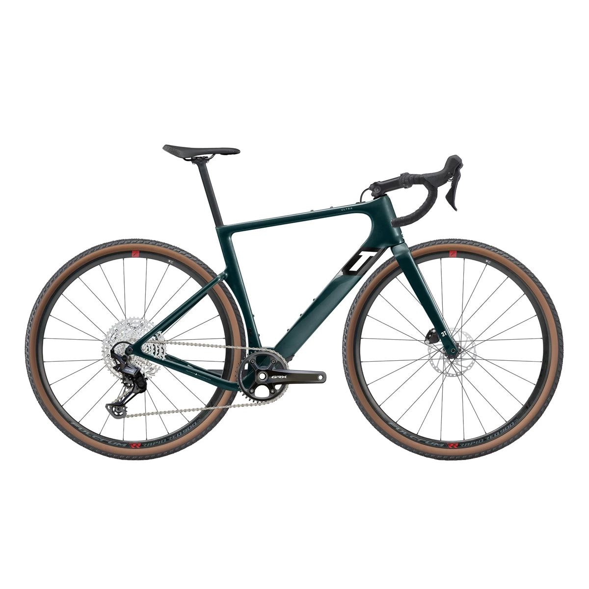 3T Exploro Ultra Shimano GRX 1x12 700C Complete Gravel Bike - Racing Green