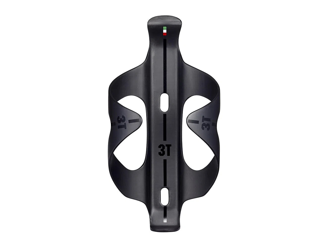 3T Matte Carbon Bottle Cage - Black-Bottle Cages-4895211817396