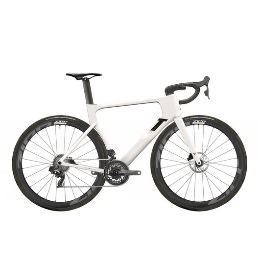 3T Strada Italia SRAM Force D2 2x12 Zipp 353 Firecrest Road Bike - Bianco