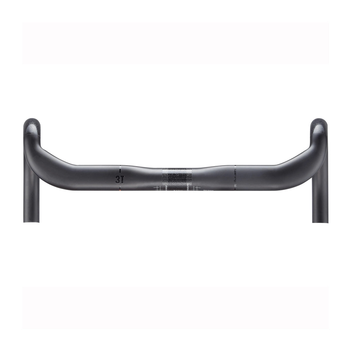 3T Superergo LTD Carbon Handlebar - Black