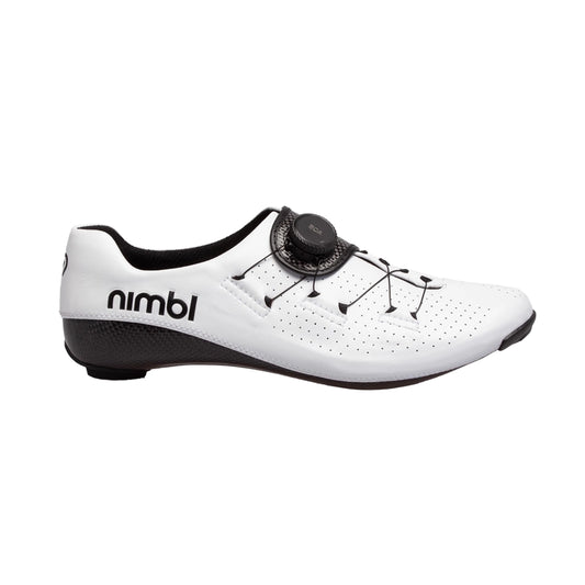 NIMBL Road Cycling Shoes Feat Ultimate - White-Road Cycling Shoes-