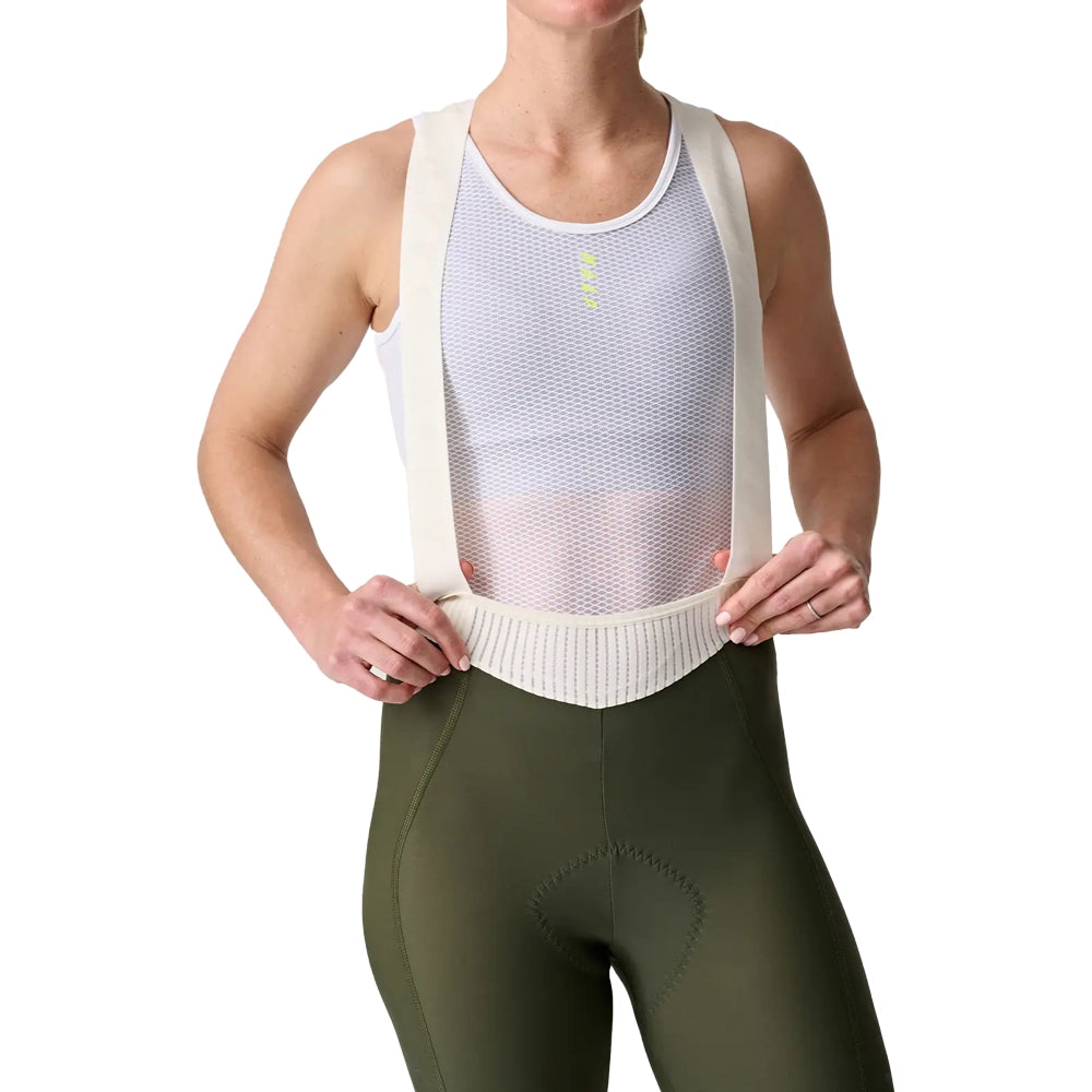 MAAP Team Evo Women Bib Shorts AW2023 - Bronze Green-Women Bib Shorts-