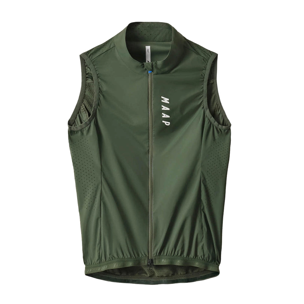 MAAP Draft Team Women Vest AW2023 - Bronze Green-Gilets-2000575159255