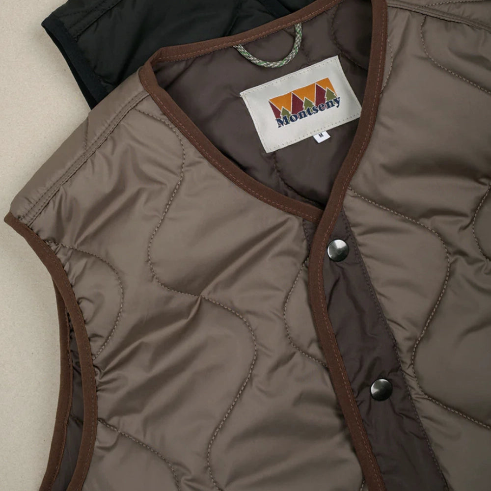 LASER Montseny Paded Vest - Taupe-Casual Jackets-