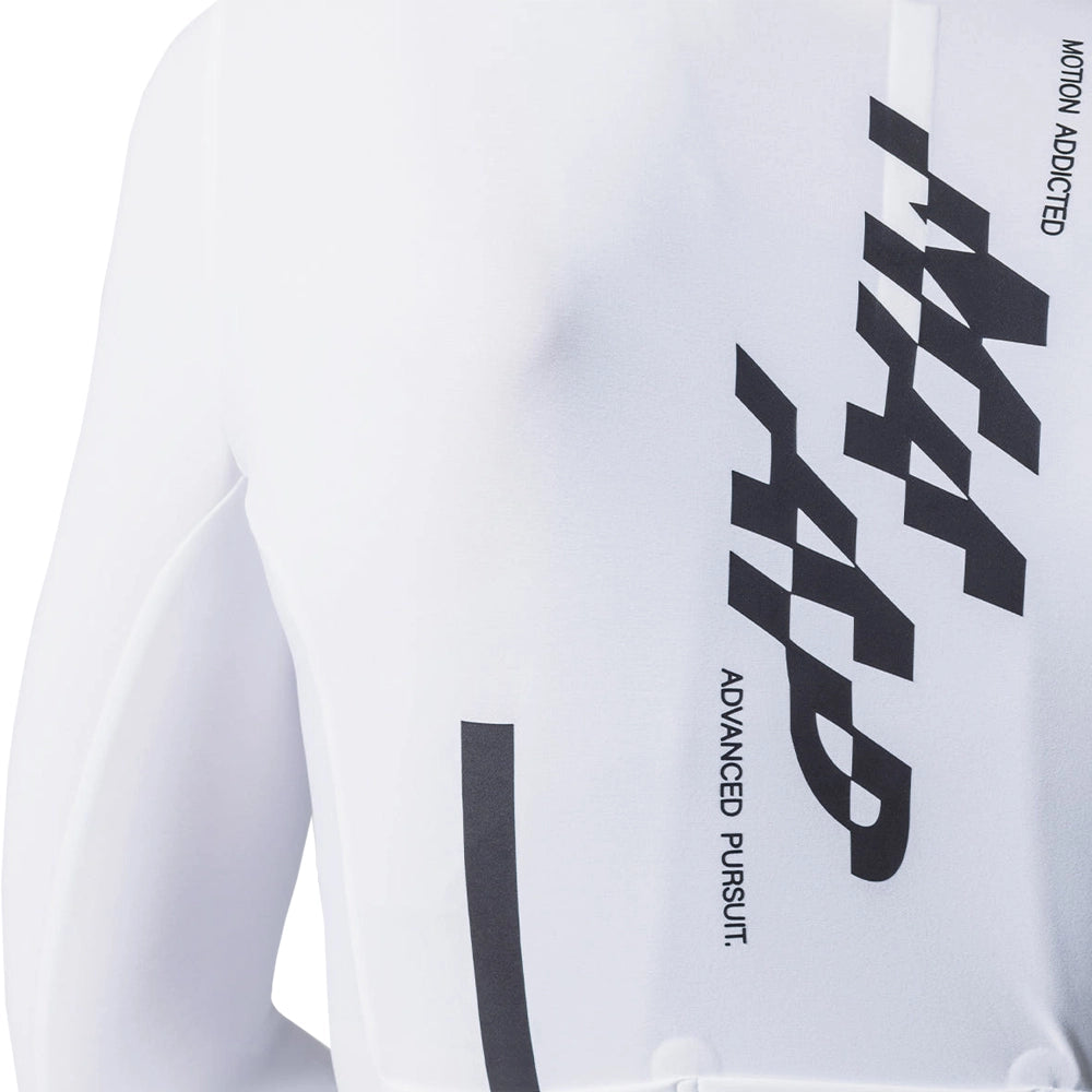 MAAP Fragment Thermal LS Women Jersey AW2023 - White-Women Long Sleeve Jerseys-