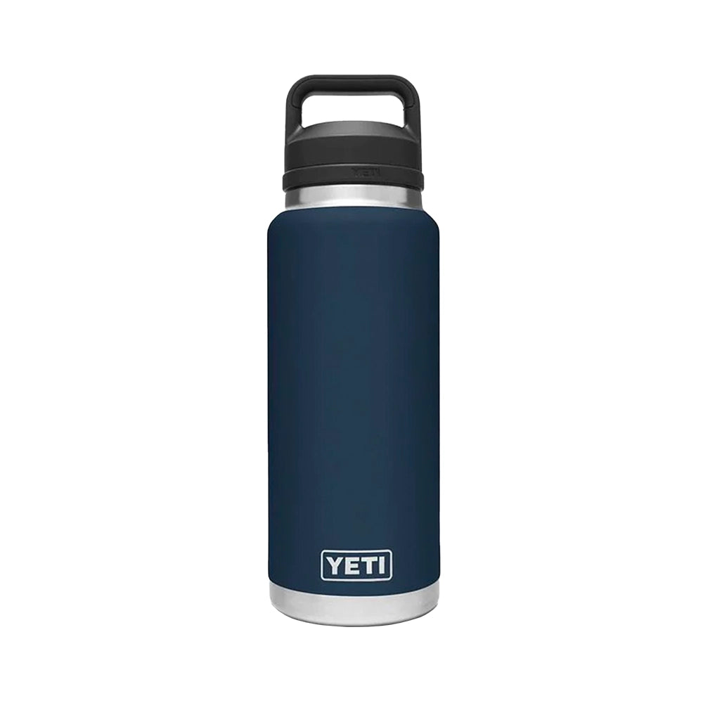 YETI Rambler 36 OZ 1 L Bottle With Chug Cap - Navy-Drinkware-888883007711