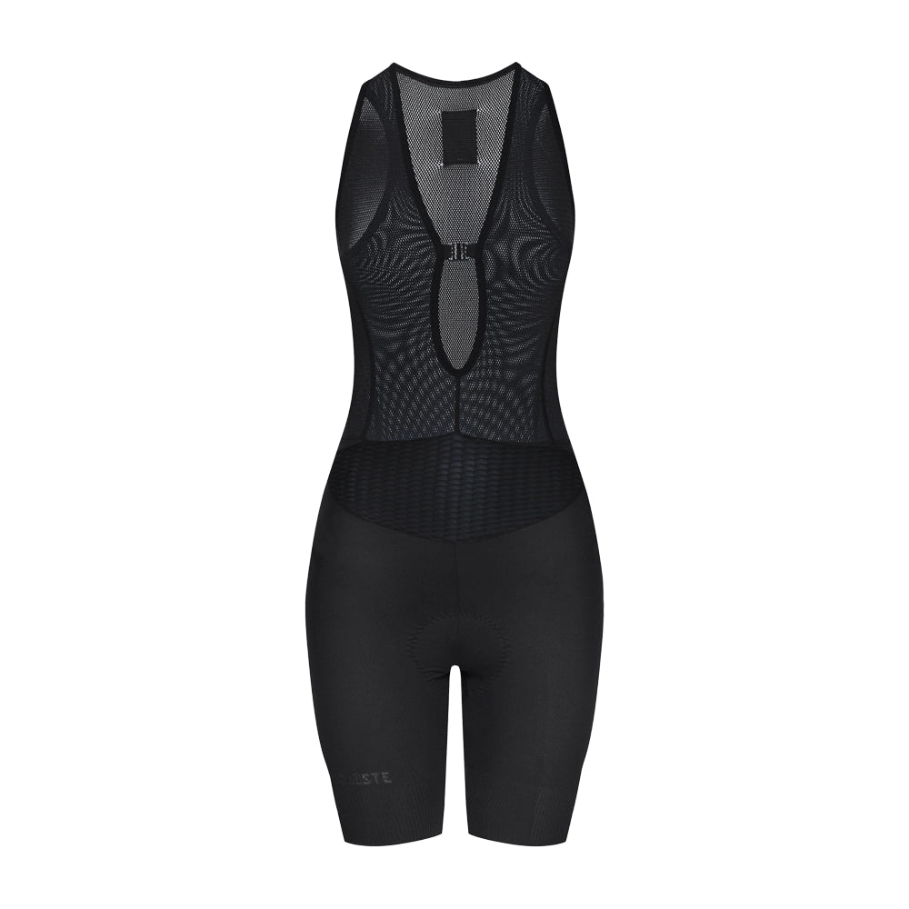 CAFE DU CYCLISTE Mathilde Women Audax Bib Shorts - Black-Women Bib Shorts-