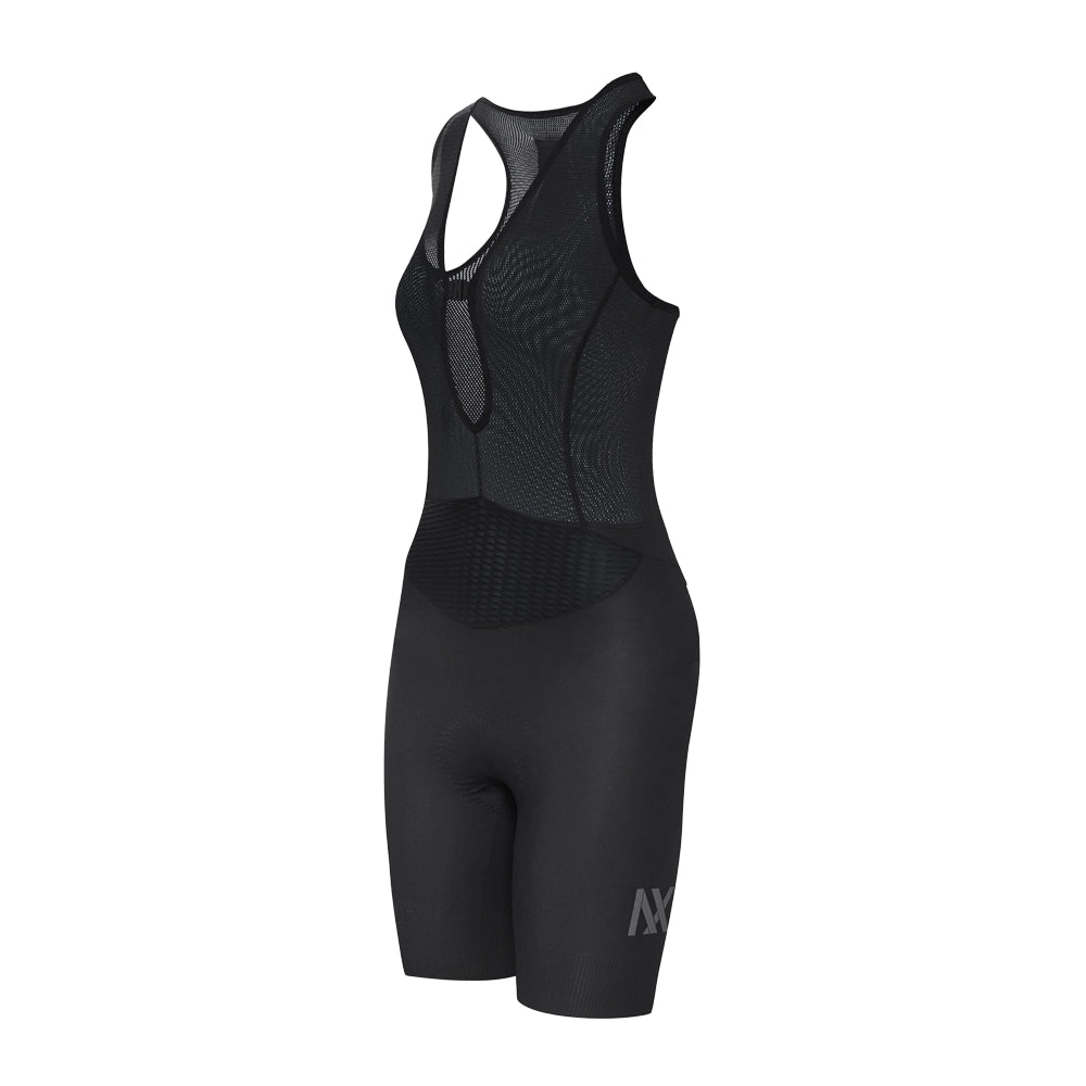 CAFE DU CYCLISTE Mathilde Women Audax Bib Shorts - Black-Women Bib Shorts-