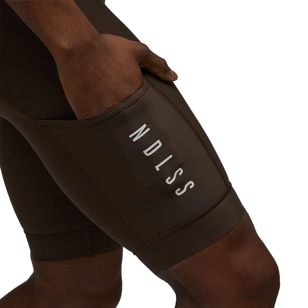 NDLSS Cargo Bib Shorts - Wood-Bib Shorts-