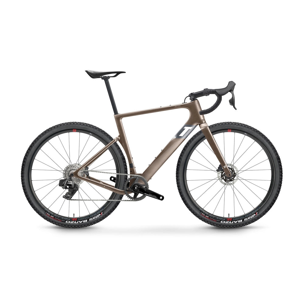 3T Exploro Ultra Sram Rival XPLR AXS 1x12 650b - Coffee-Complete Gravel Bikes-