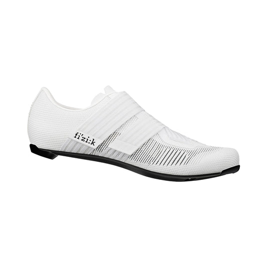 Fizik Vento Aeroweave Powerstrap Road Carbon Cycling Shoes - White-Road Cycling Shoes-8058364194738