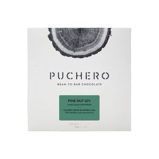 PUCHERO Bean To Bar Chocolate - Pìne Nut 50%