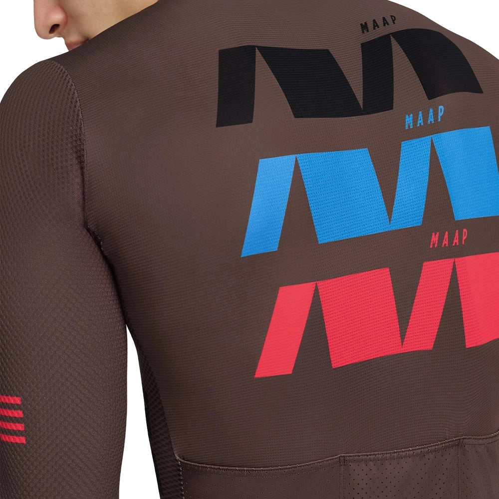 MAAP Trace Pro Air LS Jersey - Beech-Long Sleeve Jerseys-