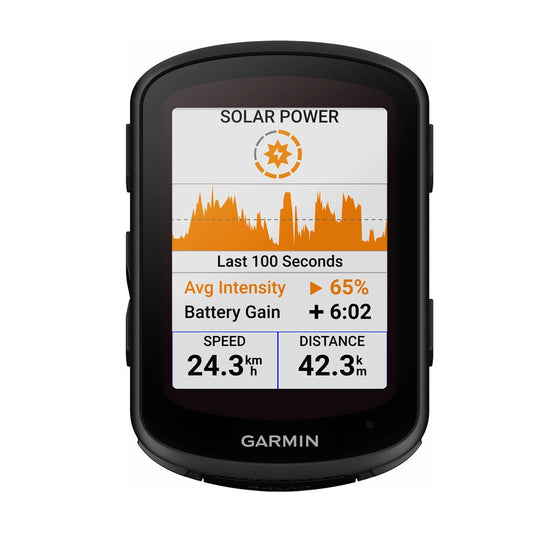 GARMIN Edge 840 Solar GPS Bike Computer - Black-Gps Units-753759300012