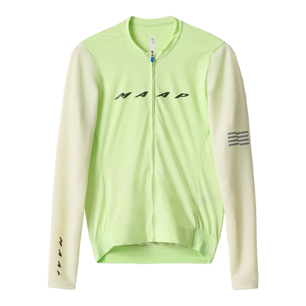 MAAP Evade Pro Base LS Jersey AW2023 - Glow/Dew-Long Sleeve Jerseys-