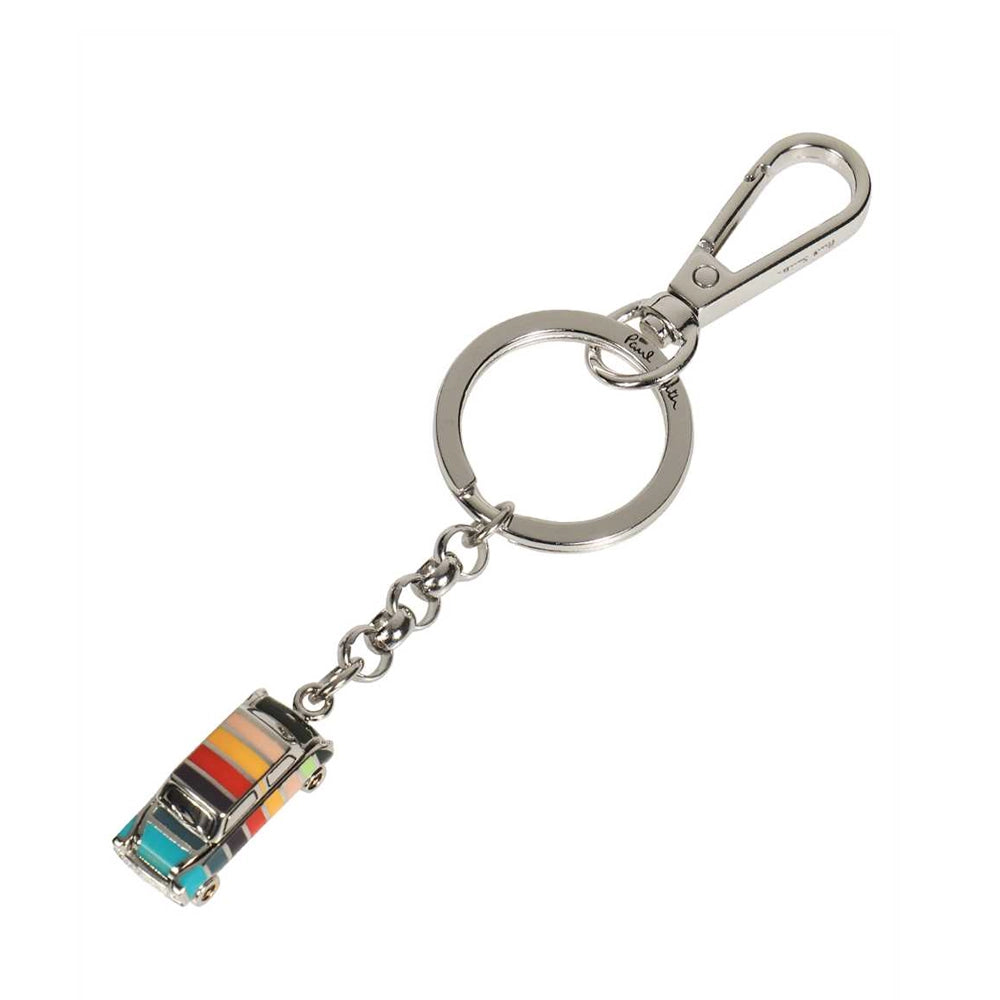 PAUL SMITH Key Ring Mini - Stripe-Key Rings-5059553251648