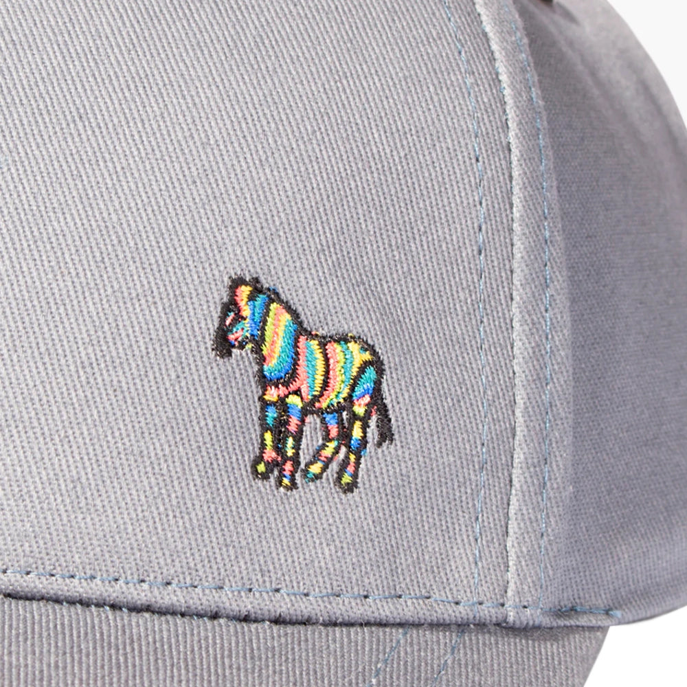 PAUL SMITH Zebra Logo Baseball Cap - Grey-Caps-5059970835230