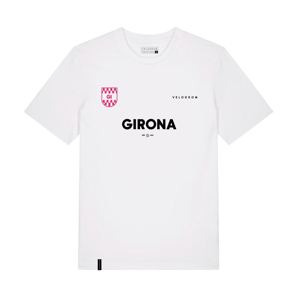 VELODROM VCC Tshirt Girona Insignia Edition - White-T-Shirts-