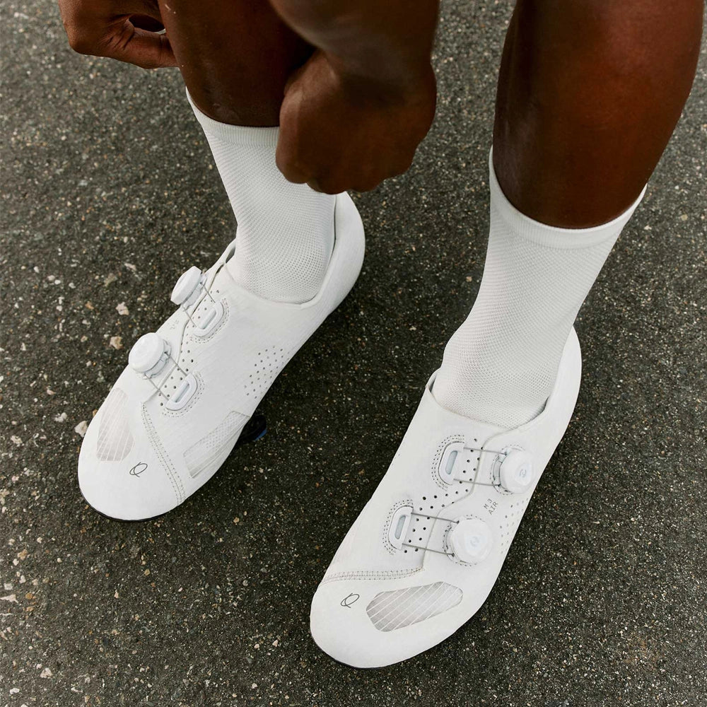 QUOC M3 Air Road Cycling Shoes - White-Road Cycling Shoes-