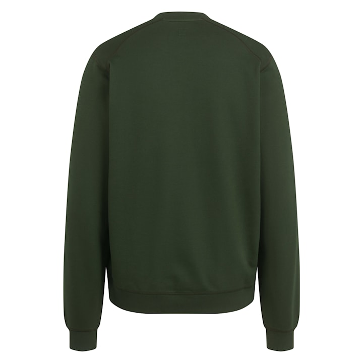 RAPHA Cotton Sweatshirt - KOG Deep Olive Green/Olive Green-Velodrom