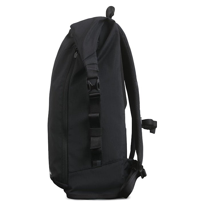 RAPHA Roll Top Backpack 30L - Black/Black-Velodrom