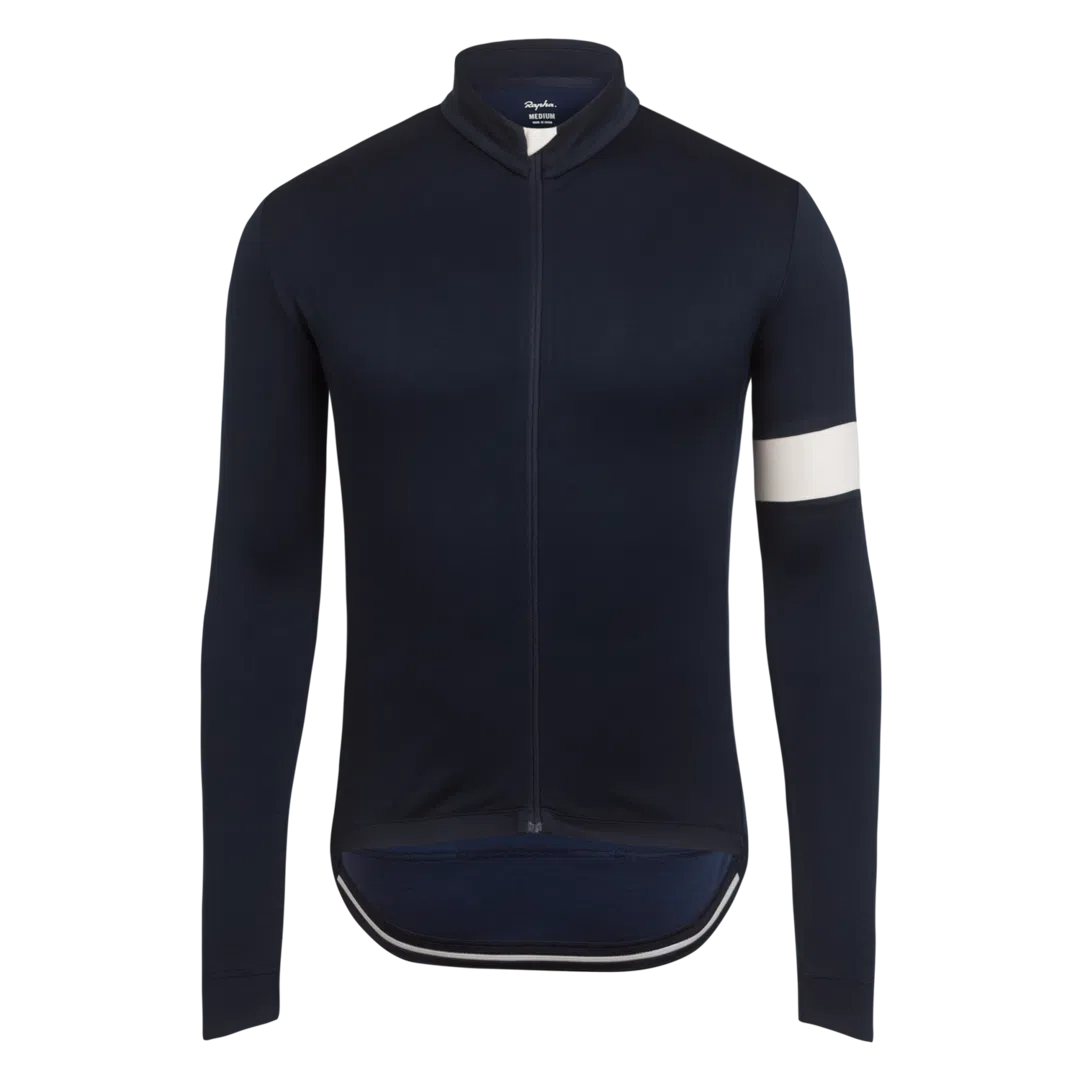 RAPHA Classic Long Sleeve Jersey II - Navy DNY-Velodrom