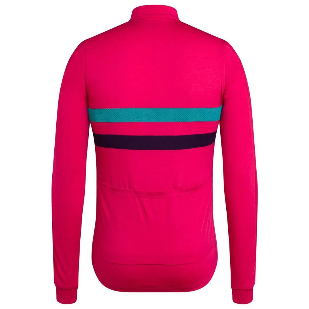 RAPHA Brevet Windblock Jersey - CRS Pink-Velodrom