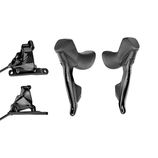 SRAM Rival Axs 12v Pack 2 x Disc Shifters + Brake Calipers - Black-Shifters-21899910