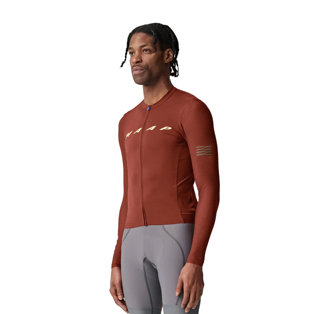 MAAP Evade Pro Base LS Jersey 2.0 AW2023 - Muscat-Long Sleeve Jerseys-