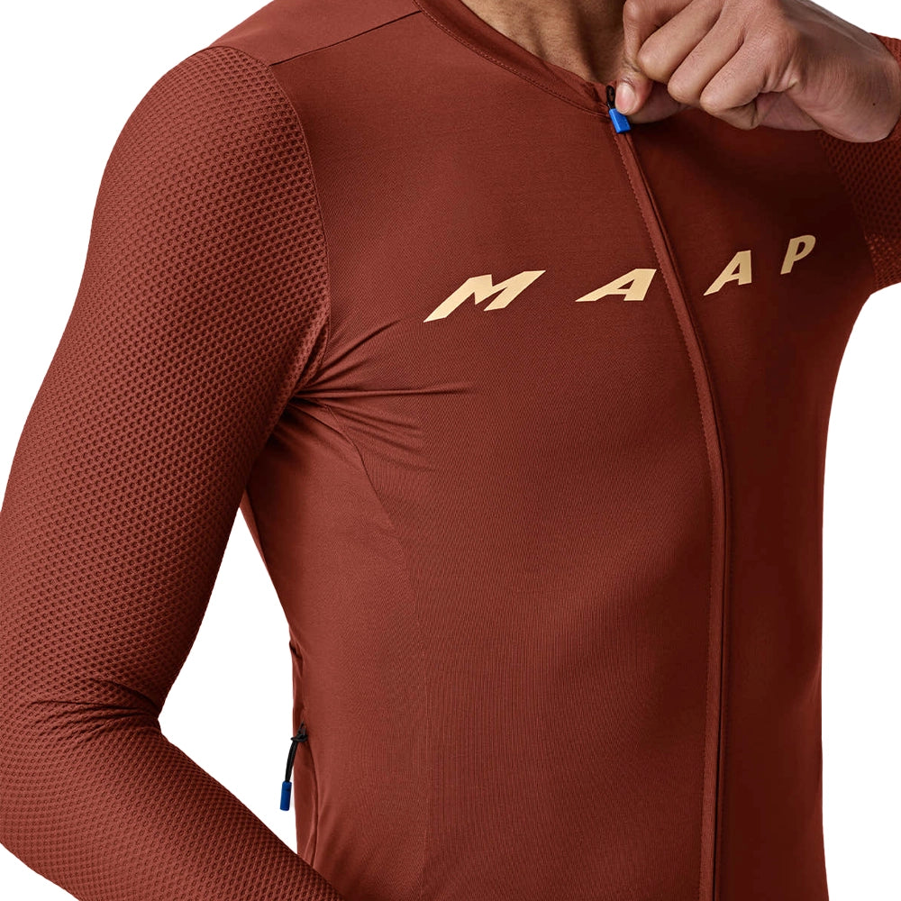 MAAP Evade Pro Base LS Jersey 2.0 AW2023 - Muscat-Long Sleeve Jerseys-