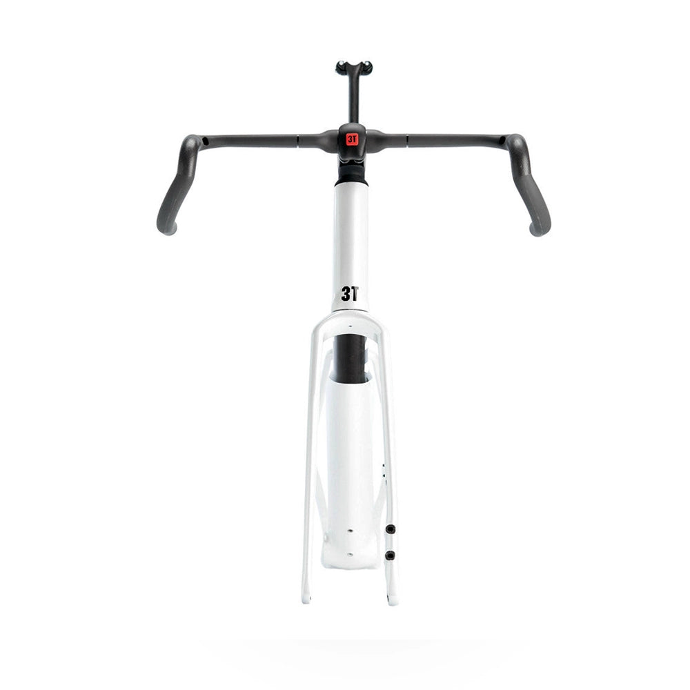 3T Exploro Racemax Italia Integrale Gravel Frameset - Bianco-Framesets-