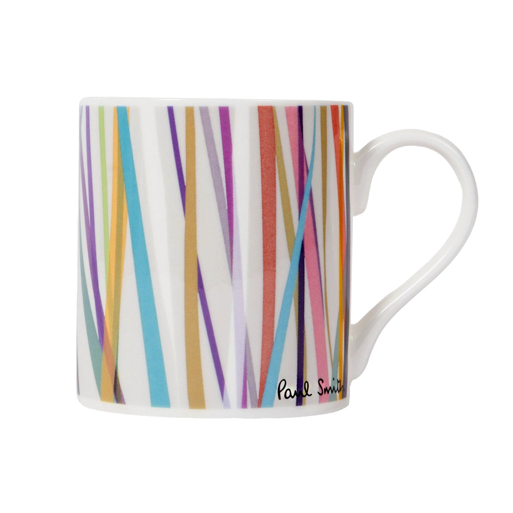 PAUL SMITH Cross Stripe Mug - Cyclist Stripe-Coffee Mugs-5059970852152